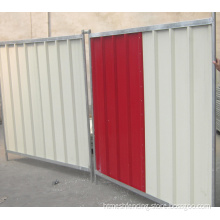 Temporary Corrugate Coloband Panel Fence Construction Hoarding Panels Steelwall High Quality